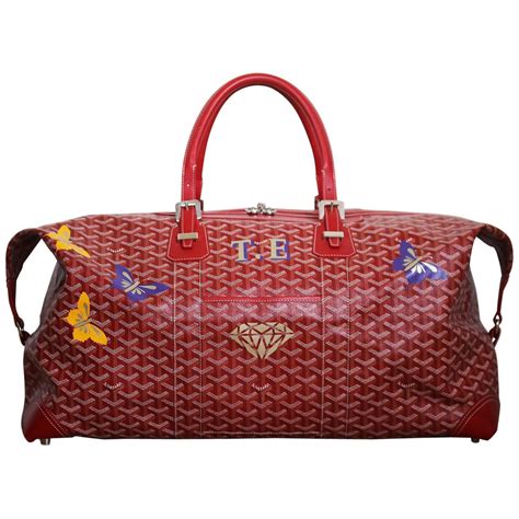 goyard duffle bag blue|goyard bag price original.